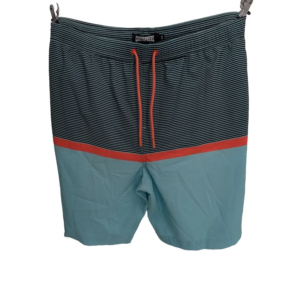 CoozySphere Mesh Lined Boad Shorts Stretch Swim Trunks - Men's size XXL